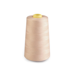 Nici poliestrowe do overlocka i klasycznego szycia nawój  5000 yards pes 40/2 - Banana crepe (1 Sztuka)