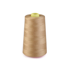 Nici poliestrowe do overlocka i klasycznego szycia nawój  5000 yards pes 40/2 - Prairie sand (1 Sztuka)