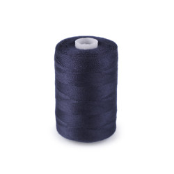 Fil à coudre en polyester ntf 40/2, 1000 m - Bleu fonçé (1 Pièce)