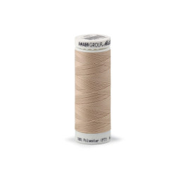 Polyester elastic threads seraflex mettler 130 m - Lightbeige (10 Pieces)