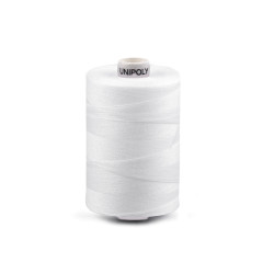 Nici poliestrowe unipoly nawój 1000 m - White (1 Sztuka)