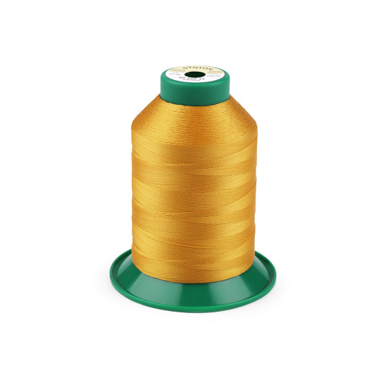 Bobine de fil synton 60 en polyester, 1800 m - Moutarde (5 Pièces) Bobine de fil synton 60 en polyester, 1800 m - Moutarde (5 Pièces)