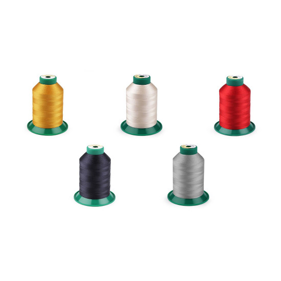 Bobine de fil synton 60 en polyester, 1800 m - Moutarde (5 Pièces) Bobine de fil synton 60 en polyester, 1800 m - Moutarde (5 Pièces)