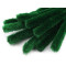 Alambre de hilo de chenilla ø15 mm, largo 30 cm - Abeto verde (10 Piezas)