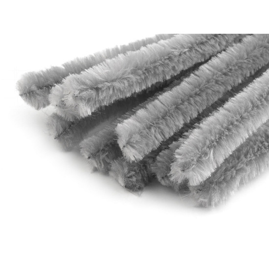 Druciki kreatywne puszyste wyciory ø15 mm długość 30 cm - Czerwony (50 Sztuki) Druciki kreatywne puszyste wyciory ø15 mm długość 30 cm - Czerwony (50 Sztuki)