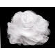 Brosche / verzierung rose ø9 cm - Weiß (1 Stück) Brosche / verzierung rose ø9 cm - Weiß (1 Stück)