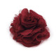 Brosche / verzierung rose ø9 cm - Weiß (1 Stück) Brosche / verzierung rose ø9 cm - Weiß (1 Stück)