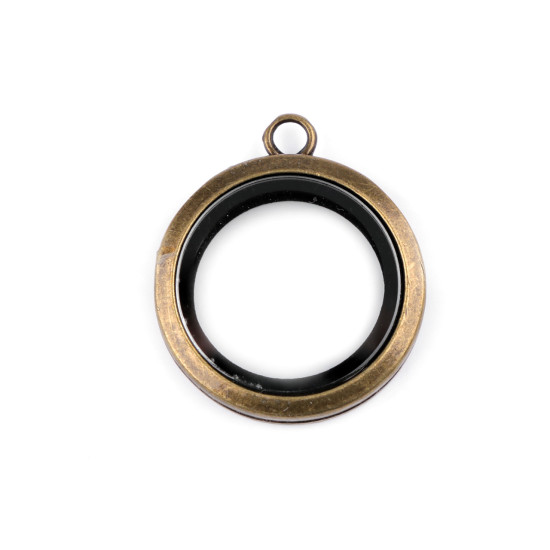 Medalion otwierany na magnes 30mm - Platyna (3 Sztuki) Medalion otwierany na magnes 30mm - Platyna (3 Sztuki)