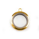 Medalion otwierany na magnes 30mm - Platyna (3 Sztuki) Medalion otwierany na magnes 30mm - Platyna (3 Sztuki)