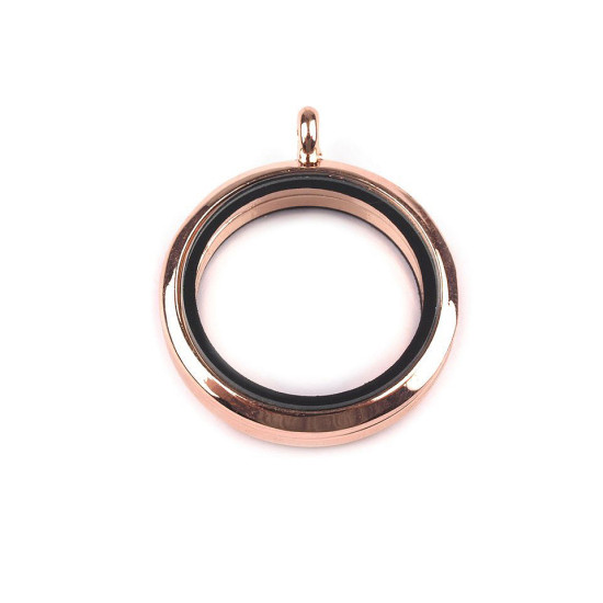 Medalion otwierany na magnes 30mm - Platyna (3 Sztuki) Medalion otwierany na magnes 30mm - Platyna (3 Sztuki)
