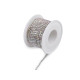 Rhinestone chain trim width 2.4 mm - Crystal (9 Meters) Rhinestone chain trim width 2.4 mm - Crystal (9 Meters)