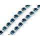 Rhinestone chain trim width 2.4 mm - Crystal (9 Meters) Rhinestone chain trim width 2.4 mm - Crystal (9 Meters)