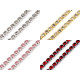 Rhinestone chain trim width 2.4 mm - Crystal (9 Meters) Rhinestone chain trim width 2.4 mm - Crystal (9 Meters)