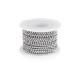 Rhinestone chain trim width 2.4 mm - Crystal (9 Meters) Rhinestone chain trim width 2.4 mm - Crystal (9 Meters)