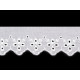 Haft angielski szerokość 60 mm - White (1 Metr) Haft angielski szerokość 60 mm - White (1 Metr)