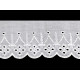 Haft angielski szerokość 75mm - White (1 Metr)