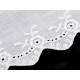 Bawełniana koronka - haft angielski szerokość 62 mm - Off white (1 Metr) Bawełniana koronka - haft angielski szerokość 62 mm - Off white (1 Metr)