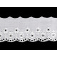 Haft angielski szerokość 60 mm - White (1 Metr) Haft angielski szerokość 60 mm - White (1 Metr)