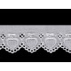 Haft angielski szerokość 60 mm - White (1 Metr) Haft angielski szerokość 60 mm - White (1 Metr)