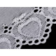 Haft angielski szerokość 60 mm - White (1 Metr) Haft angielski szerokość 60 mm - White (1 Metr)