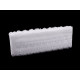 Haft angielski szerokość 80 mm - White (1 Metr)