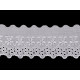 Haft angielski szerokość 80 mm - White (1 Metr)