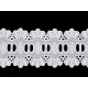Haft angielski bawełniany szerokość 65 mm - White (1 Metr) Haft angielski bawełniany szerokość 65 mm - White (1 Metr)