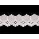 Haft angielski bawełniany szerokość 45 mm - Off white (1 Metr) Haft angielski bawełniany szerokość 45 mm - Off white (1 Metr)