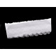 Haft angielski szerokość 75 mm - White (1 Metr)