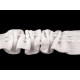 Taśma firanowa szerokość 20 mm marszczona - White (50 Metry) Taśma firanowa szerokość 20 mm marszczona - White (50 Metry)