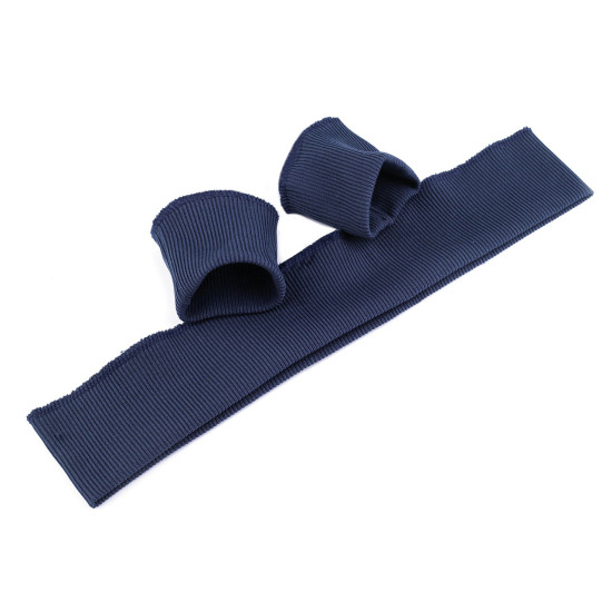 Ściągacz odzieżowy elastyczny szerokość 7 cm komplet (2x rękaw, 1x pas) - Fioletowy (1 Zestaw) Ściągacz odzieżowy elastyczny szerokość 7 cm komplet (2x rękaw, 1x pas) - Fioletowy (1 Zestaw)
