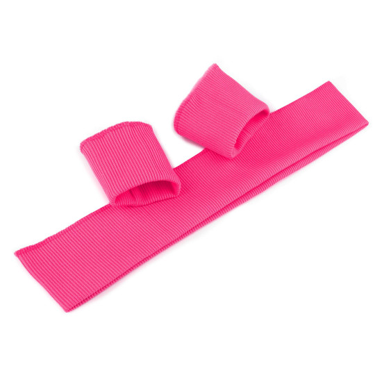 Ściągacz odzieżowy elastyczny szerokość 7 cm komplet (2x rękaw, 1x pas) - Fioletowy (1 Zestaw) Ściągacz odzieżowy elastyczny szerokość 7 cm komplet (2x rękaw, 1x pas) - Fioletowy (1 Zestaw)