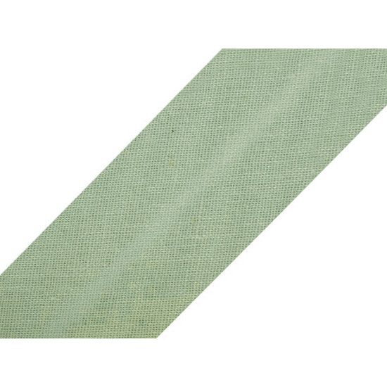 Šikmý prúžok bavlnený šírka 20mm zažehlený - Béžová (25 Metre) Šikmý prúžok bavlnený šírka 20mm zažehlený - Béžová (25 Metre)