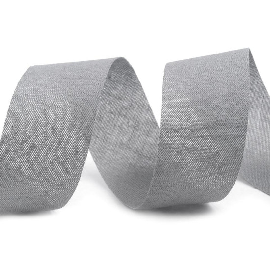 Lamówka bawełniana szer. 30mm niezaprasowana - Czarny (300 Metry) Lamówka bawełniana szer. 30mm niezaprasowana - Czarny (300 Metry)