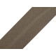 Single fold bias binding cotton width 30mm - Khaki (25 Meters) Single fold bias binding cotton width 30mm - Khaki (25 Meters)