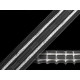 Taśma firanowa szerokość 25 mm marszczona - Transparent (200 Metry) Taśma firanowa szerokość 25 mm marszczona - Transparent (200 Metry)