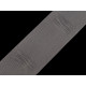 Taśma do firan szerokość 80mm marszczenie ołówkowe, na tyczkę - Transparent (50 Metry) Taśma do firan szerokość 80mm marszczenie ołówkowe, na tyczkę - Transparent (50 Metry)
