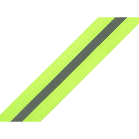 Taśma fluorescencyjna z odblaskiem szerokość 30 mm - Czerwony (200 Metry) Taśma fluorescencyjna z odblaskiem szerokość 30 mm - Czerwony (200 Metry)