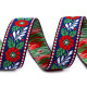 Krajka szerokość 25 mm do strojów ludowych - Czarny (25 Metry) Krajka szerokość 25 mm do strojów ludowych - Czarny (25 Metry)