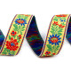 Krajka szerokość 25 mm do strojów ludowych wyrób czeski - Czarny (1 Metr) Krajka szerokość 25 mm do strojów ludowych wyrób czeski - Czarny (1 Metr)