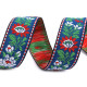 Krajka szerokość 25 mm do strojów ludowych wyrób czeski - Czarny (1 Metr) Krajka szerokość 25 mm do strojów ludowych wyrób czeski - Czarny (1 Metr)