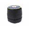 Nastro in sbieco, finta pelle, larghezza di rilegatura: 30 mm - Nero (1 Metro)