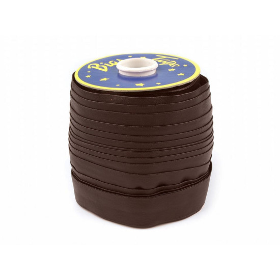 Nastro in sbieco, finta pelle, larghezza di rilegatura: 30 mm - Nero (1 Metro) Nastro in sbieco, finta pelle, larghezza di rilegatura: 30 mm - Nero (1 Metro)