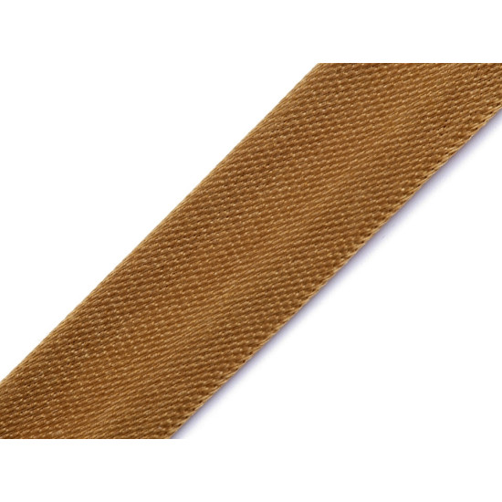 Lamówka atłasowa szerokość 15mm zaprasowana - Niebieski lodowy (1 Metr) Lamówka atłasowa szerokość 15mm zaprasowana - Niebieski lodowy (1 Metr)