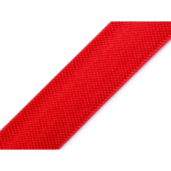 Lamówka atłasowa szerokość 15mm zaprasowana - Niebieski lodowy (1 Metr) Lamówka atłasowa szerokość 15mm zaprasowana - Niebieski lodowy (1 Metr)