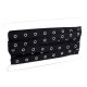 Metal grommet / eyelet tape, width 20 mm - Black (9 Meters) Metal grommet / eyelet tape, width 20 mm - Black (9 Meters)