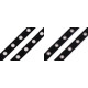 Metal grommet / eyelet tape, width 24 mm - Black (9 Meters) Metal grommet / eyelet tape, width 24 mm - Black (9 Meters)