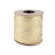 Bandă bias aurie / argintie, lățime 20 mm - Auriu deschis (1 Metru) Bandă bias aurie / argintie, lățime 20 mm - Auriu deschis (1 Metru)