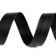 Nastro in sbieco in similpelle, larghezza: 20 mm - Nero (10 Metri) Nastro in sbieco in similpelle, larghezza: 20 mm - Nero (10 Metri)