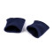 Bordo a costine, senza cuciture, maglia a costine, elasticizzata, larghezza: 7 cm - Blu scuro (1 Paio)